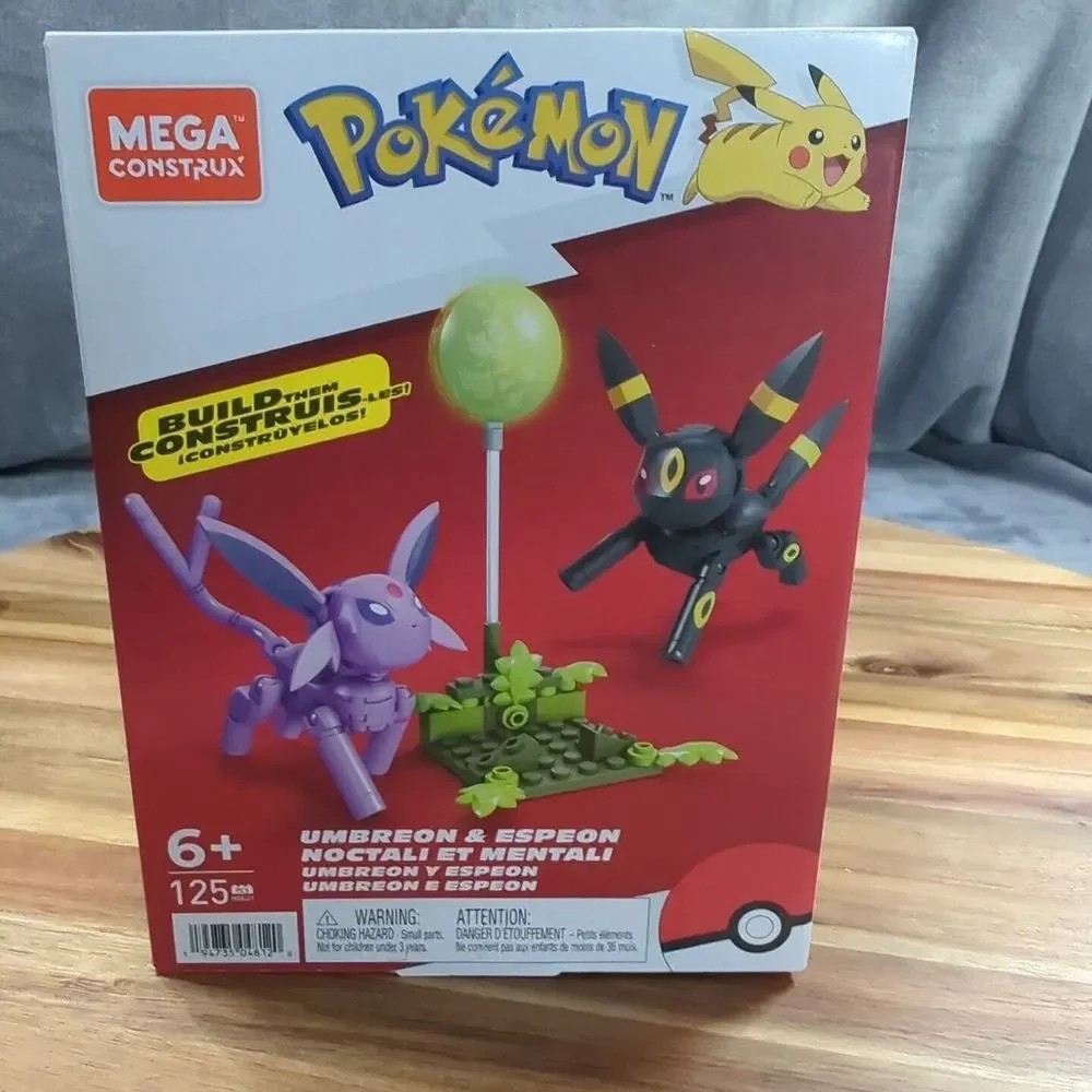 MEGA Construx - Pokemon Buildable Figures‎ - UMBREON & ESPEON (125 Pieces)